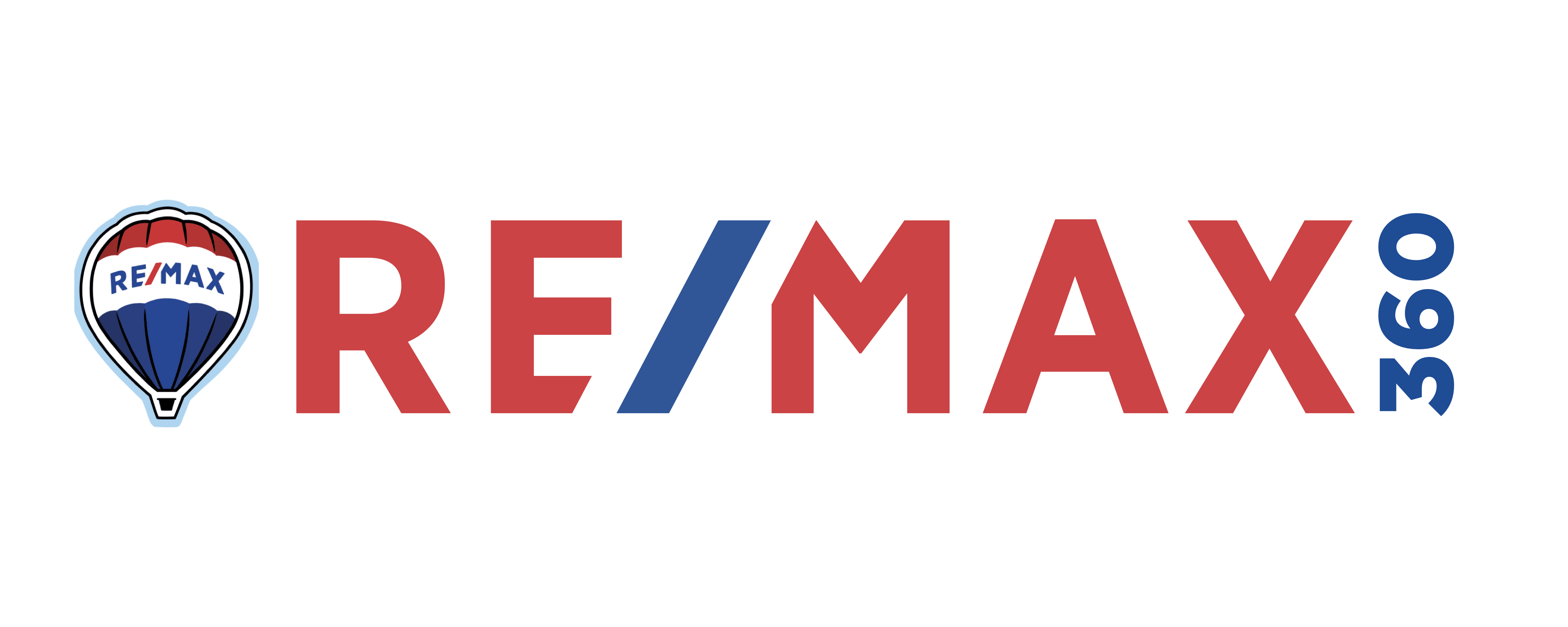 RE/MAX 360 balloon and word logo