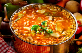 Pot of Bean Soup