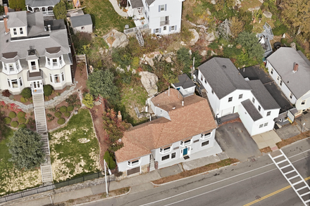 aerial view of 320 Main Street Gloucester MA