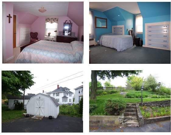 96 loring interior - upstairs bedrooms, downstairs kitchen and bathroom