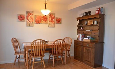 Perfect condo townhouse in Amesbury MA Dining Hall of 55 Pamela Lane Amesbury, MA 01913