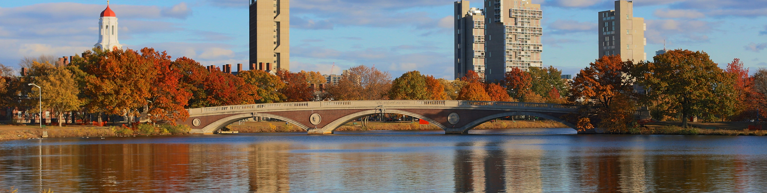 Charles River Boston MA in the Fall