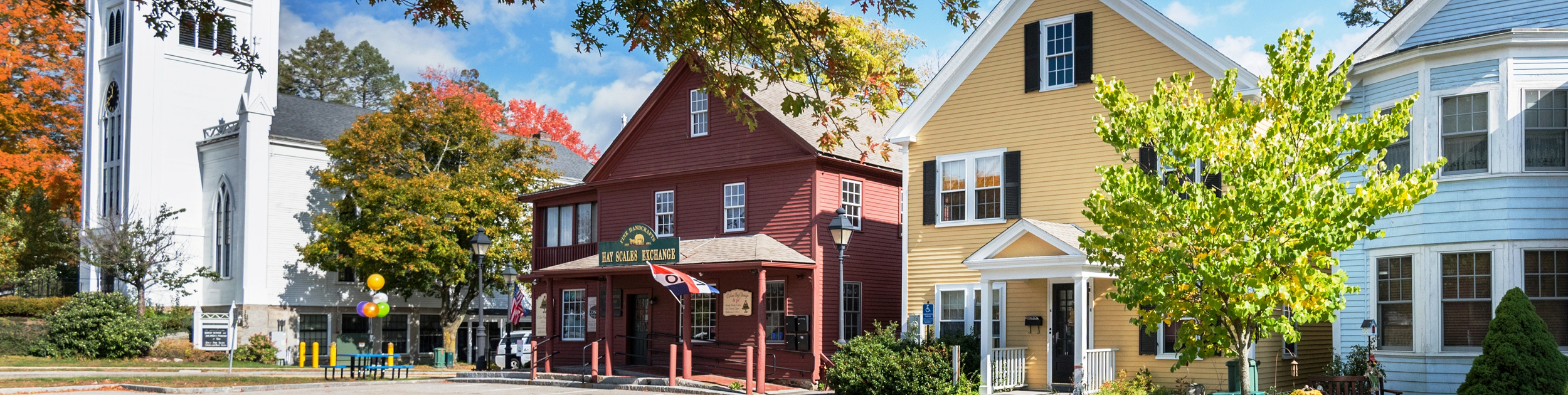 view of street in andover ma