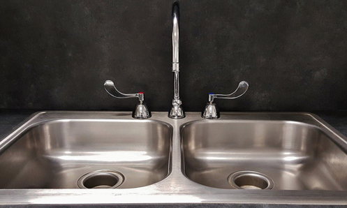 double kitchen sink