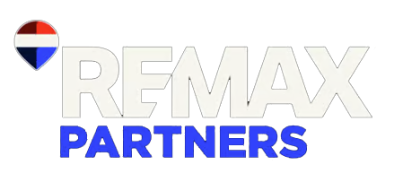 RE/MAX Partners logo with balloon