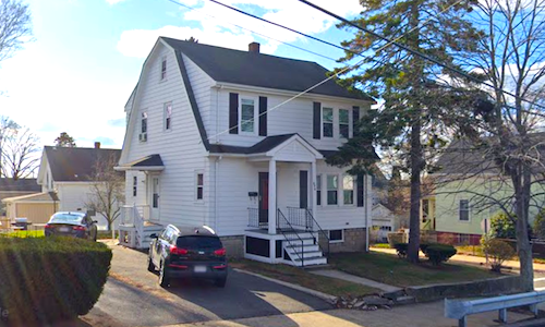 Corner unit garden style condo for sale in Revere, MA - exterior of property shown