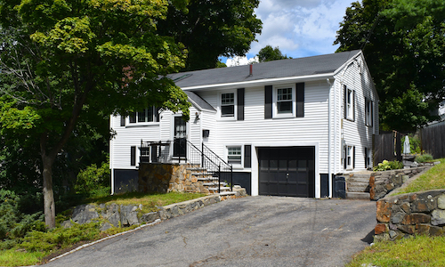 Coming soon for sale in Melrose, MA - exterior of property shown