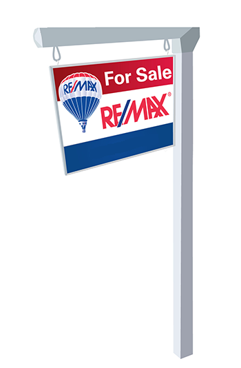 REMAX For Sale sign REMAX For Sale sign