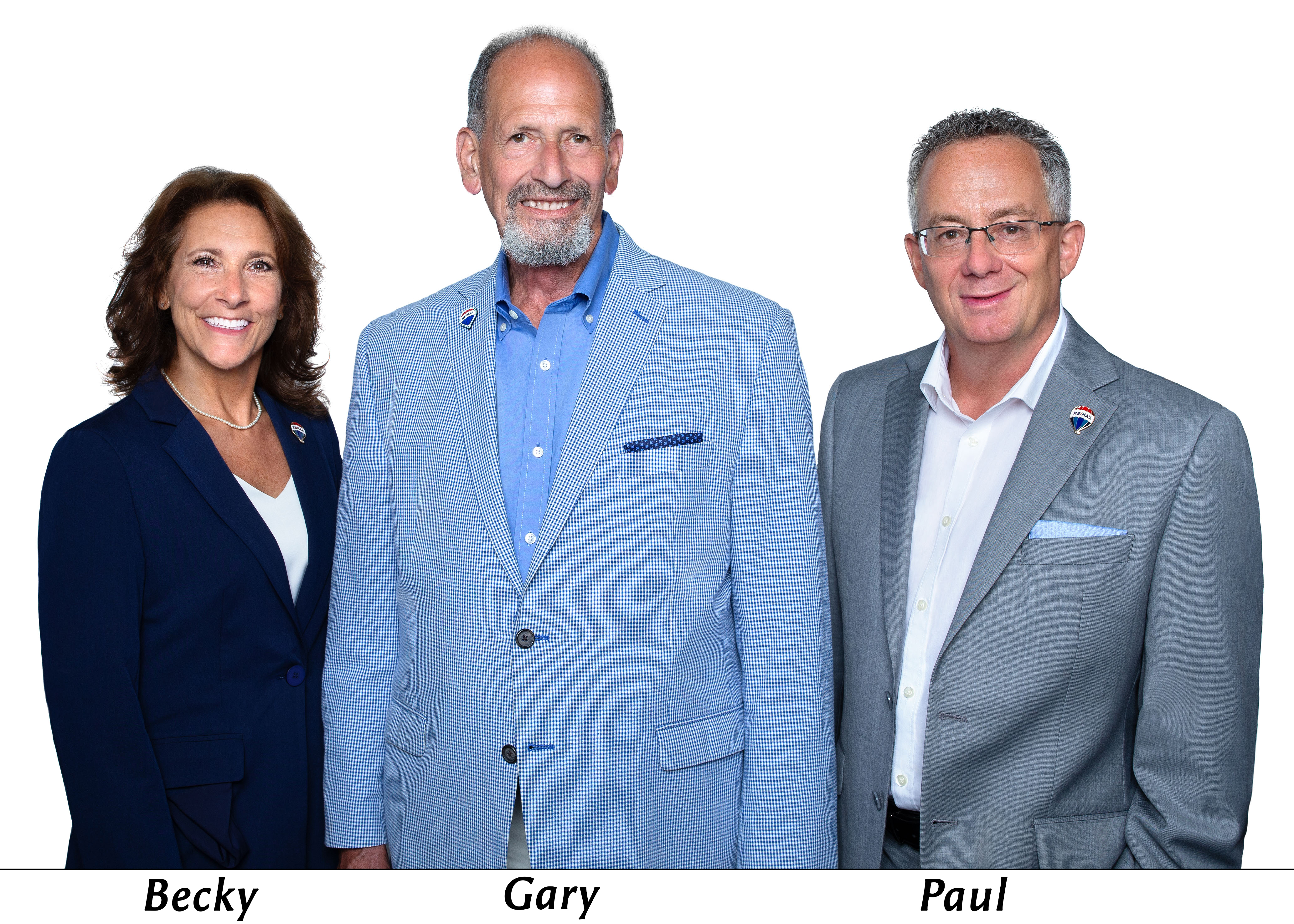 Team Members - Becky, Gary and Paul