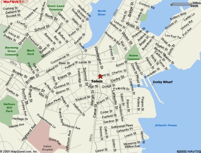 map to Salem office